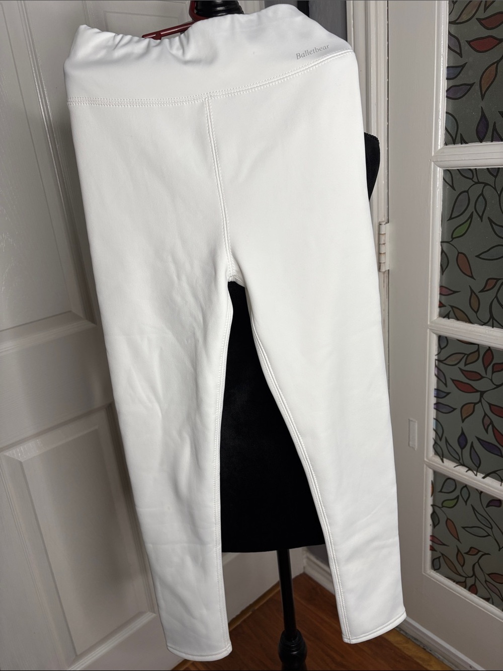 White High-Rise Yoga Leggings